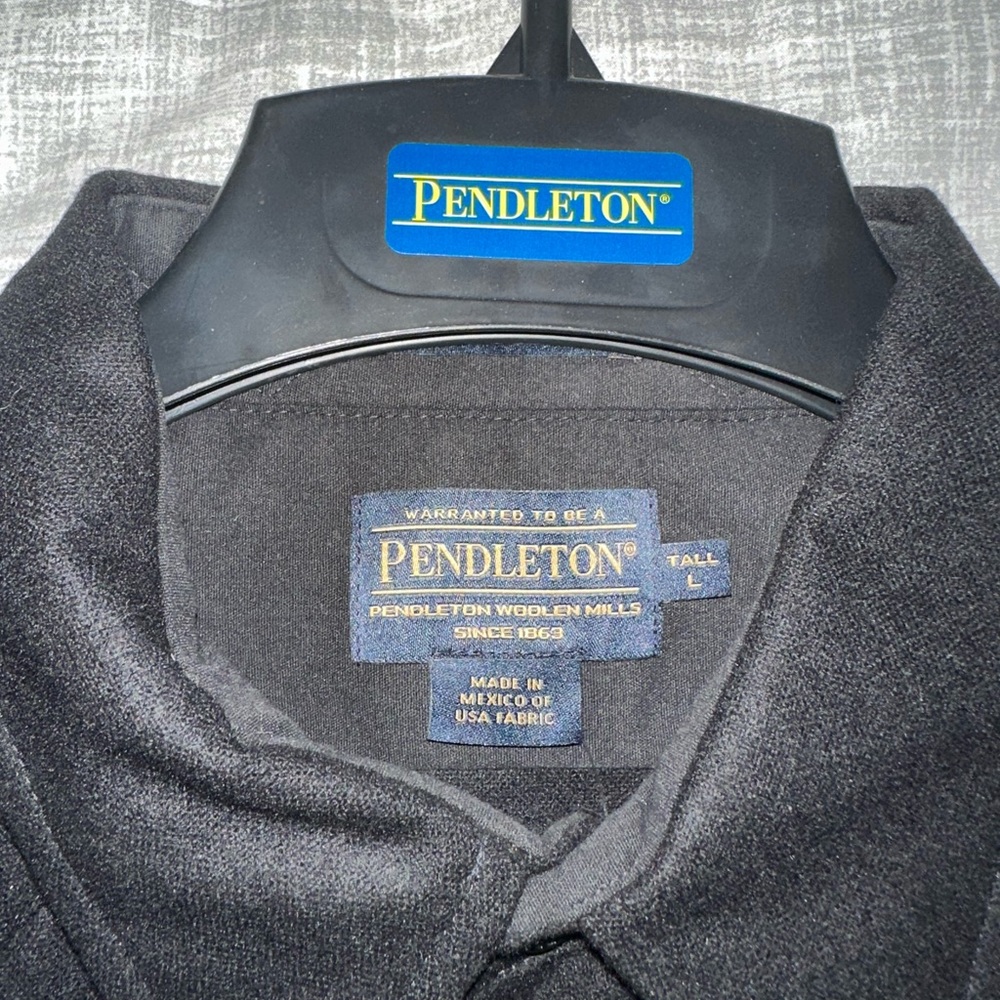 Pendleton Charcoal Wool Shirt